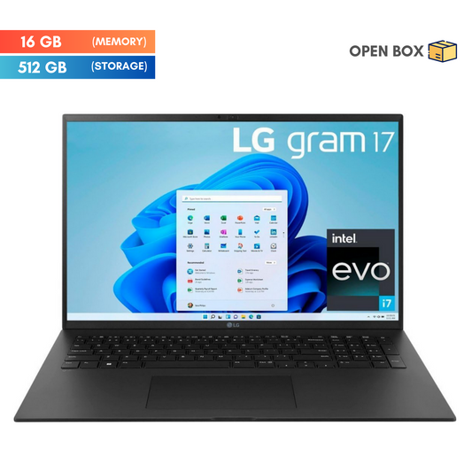 LG Gram 2023 17ZB90R-K.AAC7U1 Intel EVO Core i7-1360P 16GB 512GB 17" WQXGA |READ
