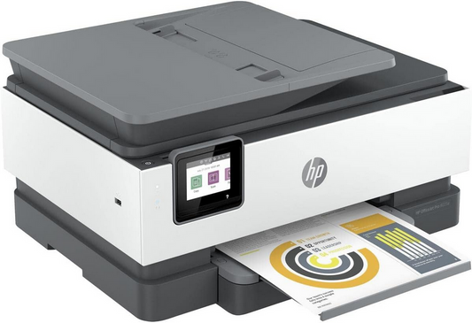 HP OfficeJet Pro 8025e Wireless Color All-in-One Printer with bonus 6 free months Instant Ink with HP+