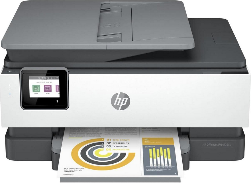 HP OfficeJet Pro 8025e Wireless Color All-in-One Printer with bonus 6 free months Instant Ink with HP+