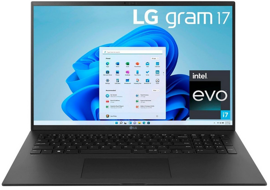LG Gram 2023 17ZB90R-K.AAC7U1 Intel EVO Core i7-1360P 16GB 512GB 17" WQXGA